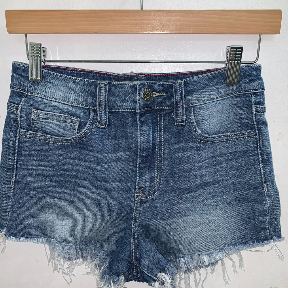 High waisted Jean shorts
